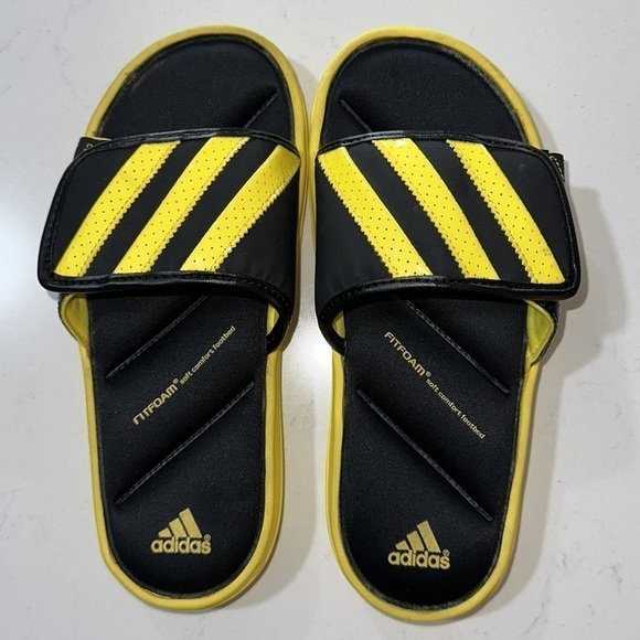 Adidas FITFOAM Slides - Rare - Youth Size 3 - Picture 1 of 11